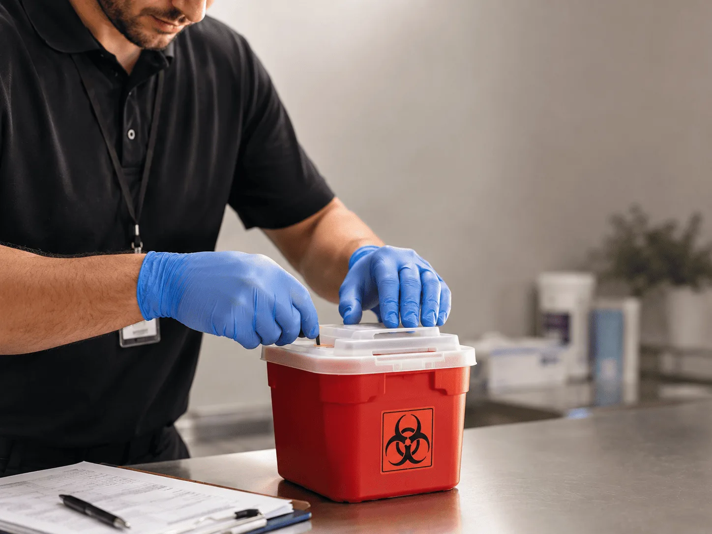 Why choose Sharps Waste Disposal in Nimitz, WV